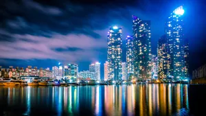 Busan City Cityscape Wallpaper