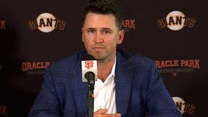 Buster Posey Press Conference Wallpaper