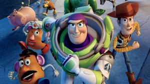 Buzz Lightyear And Gang Wallpaper