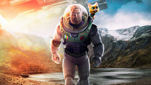 Buzz Lightyear Cool Walk Wallpaper