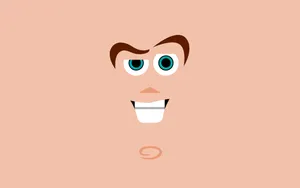 Buzz Lightyear Minimalist Wallpaper