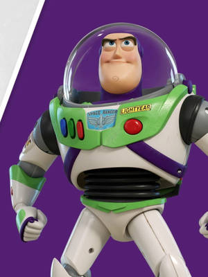 Buzz Lightyear Purple Wallpaper