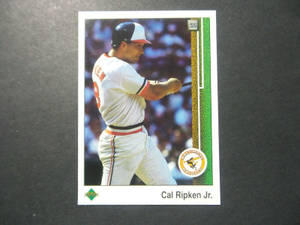 Cal Ripken Jr Vintage Baseball Card Wallpaper