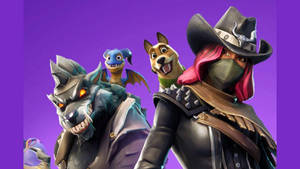 Calamity Fortnite And Dire Werewolf Wallpaper