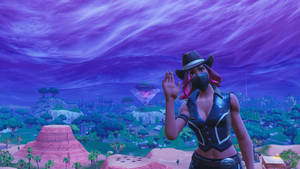 Calamity Fortnite Waving Wallpaper