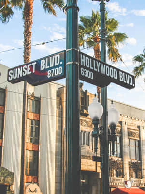 California Street Signage Iphone Wallpaper