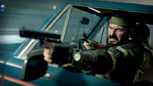 Call Of Duty Black Ops Cold War Frank Wood Pistol Window Wallpaper