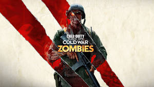 Call Of Duty Black Ops Cold War Zombies Paper Artwork Wallpaper