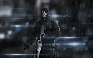 Call Of Duty Ghost Smiling Skull Wallpaper