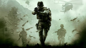 Call Of Duty: Modern Warfare Battle Wallpaper