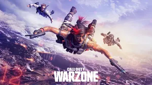 Call Of Duty Warzone 4k Sky Diving Wallpaper
