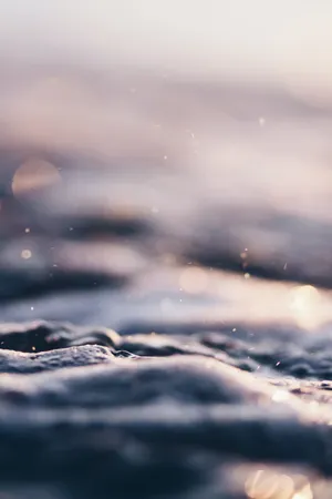 Calm Small Water Waves Wallpaper