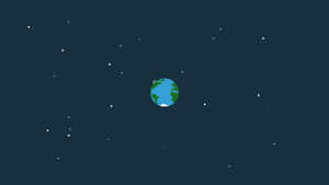 Calm Wilderness Under The Starlight Wallpaper