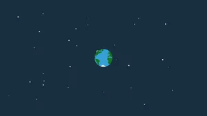 Calm Wilderness Under The Starlight Wallpaper