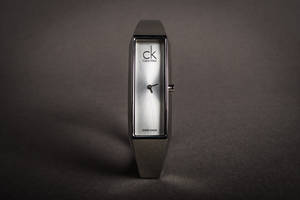 Calvin Klein Silver Watch Wallpaper