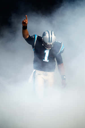 Cam Newton Smoke Machine Wallpaper