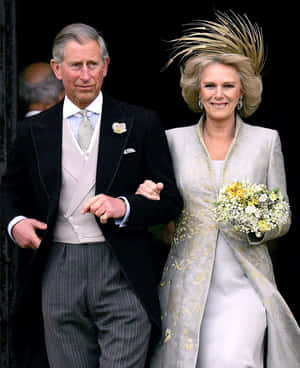 Camilla Charles After Wedding Wallpaper