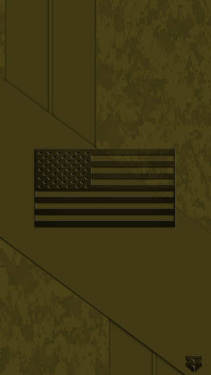Camo American Flag Cool Iphone Wallpaper