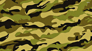 Camo Pattern In Lime Green Wallpaper