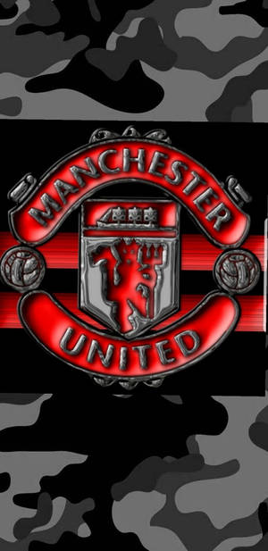 Camouflage And Manchester United Mobile Wallpaper