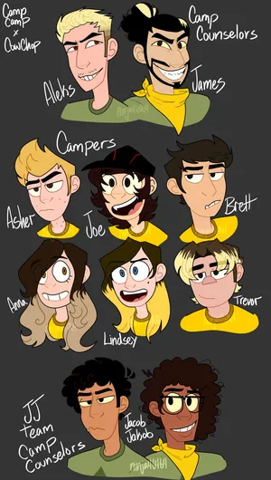 Camp Camp Counselors Wallpaper