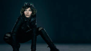 Camren Bicondova As Catwoman Wallpaper