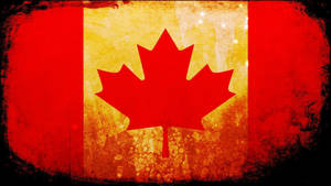 Canada Flag Art Wallpaper