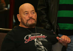 Canadian Legendary Wrestler, Ivan Koloff, At Wrestlecade Event Wallpaper