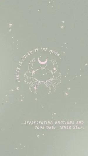 Cancer Zodiac Ruled By Moon Wallpaper