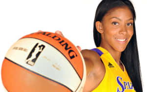 Candace Parker Shooting A Free Throw Wallpaper