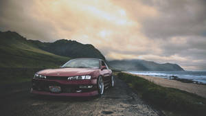 Candid Nissan Silvia S14 Wallpaper