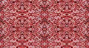 Candy Cane Trippy Design Wallpaper
