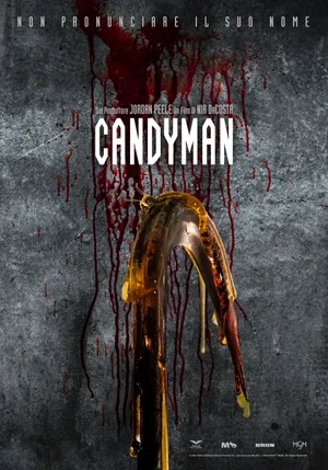 Candyman Gray Horror Movie Poster Wallpaper