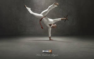Capoeira Advertisement Photo Wallpaper