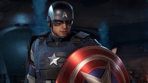 Captain America Avengers Ps4 Game Cutscene Wallpaper