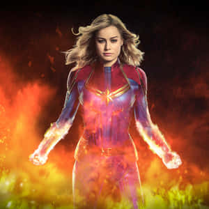 Captain Marvel: Carol Danvers, Hero Of The World Wallpaper