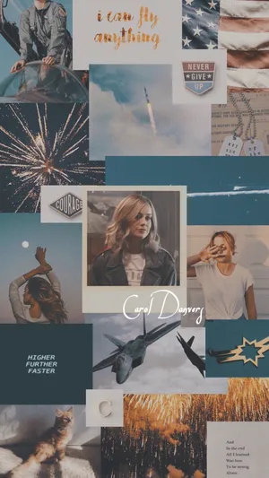 Captain Marvel, Carol Danvers Ready To Take Flight Wallpaper