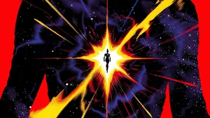Captain Marvel Cosmic Explosion Wallpaper