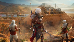 Caption: A Moment In Time – Assassin’s Creed Origins Wallpaper