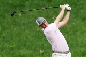 Caption: Brendon Todd In Action On The Green Wallpaper