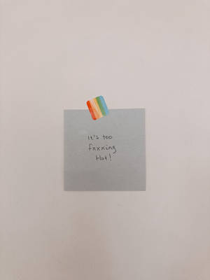 Caption: Celebrating Diversity With The Vibrant Lesbian Flag Wallpaper