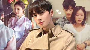 Caption: Cha Eun Woo As The Dashing Scholar In 'rookie Historian' Wallpaper