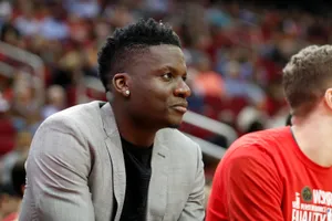 Caption: Clint Capela Flaunts His Stylish Formal Look Wallpaper