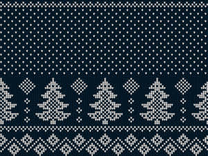 Caption: Cozy Winter Knitwear Design Wallpaper