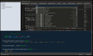 Caption: Engaging With Sublime Text Software Wallpaper