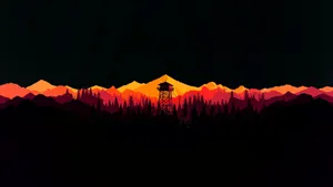 Caption: Innovative Oled Monitor Displaying Vivid Colors Wallpaper