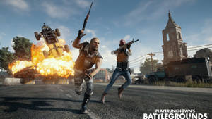 Caption: Intense Battlegrounds Action In Ultra Hd Wallpaper