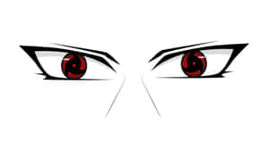 Caption: Intense Mangekyou Sharingan Unleashed Wallpaper