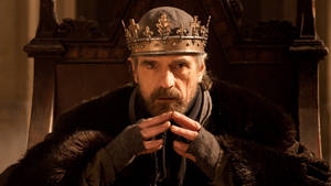 Caption: Jeremy Irons In The Hollow Crown Series Wallpaper