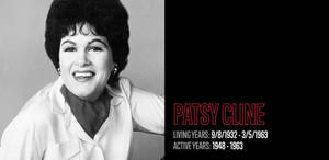 Caption: Legendary Patsy Cline In Her Prime Wallpaper